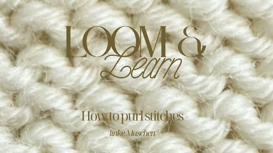 How to: Linke Maschen stricken