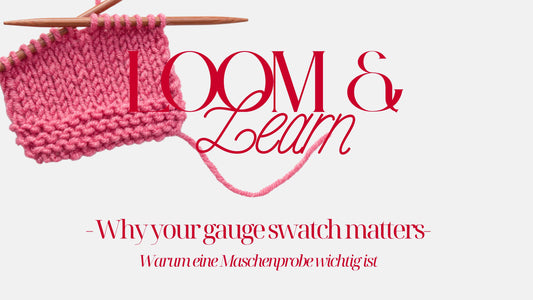 Maschenprobe stricken – der Schlüssel zur richtigen Größe