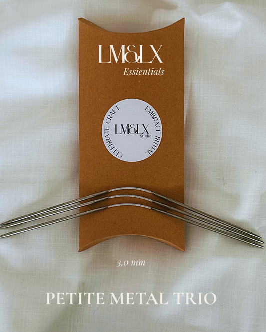 Petite Metal Trio 3mm